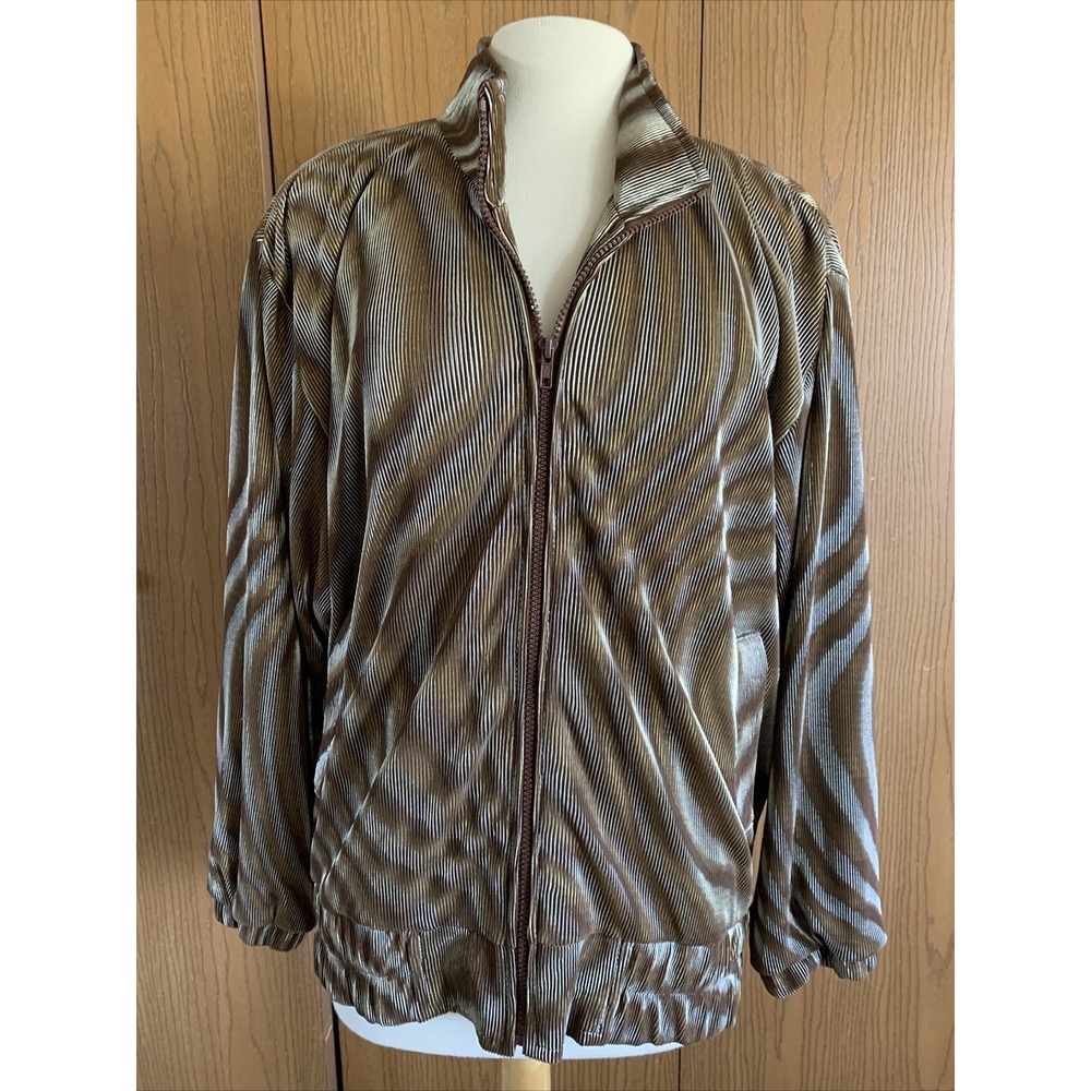Vintage Valentina Jacket Women One Size Fits All Brown/Gold